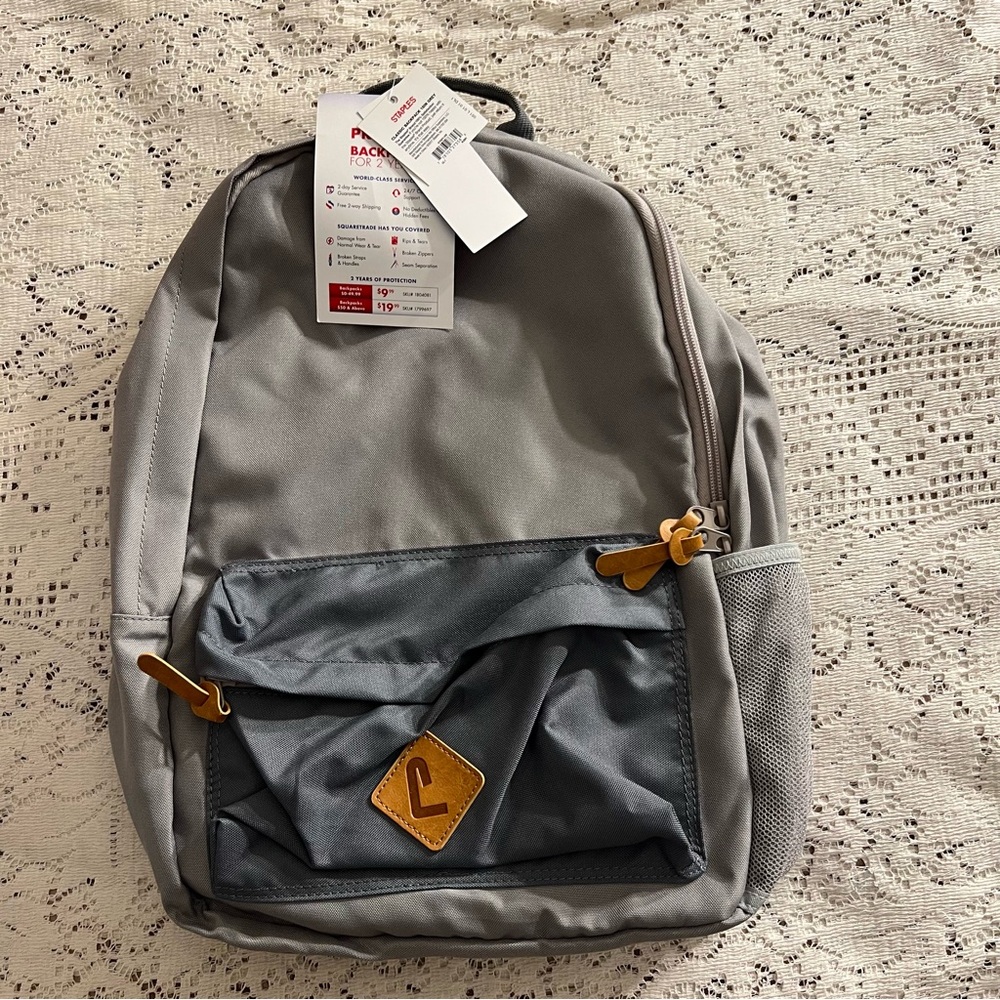 Classic Back Pack, NWT, Gray ,